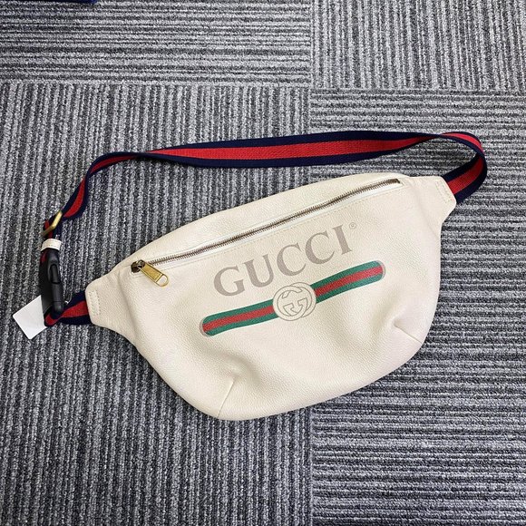 Gucci Other - Gucci Beige Calfskin Leather Waist Bag